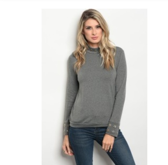Hunter Gray Long Sleeve Top - Picture 8 of 8